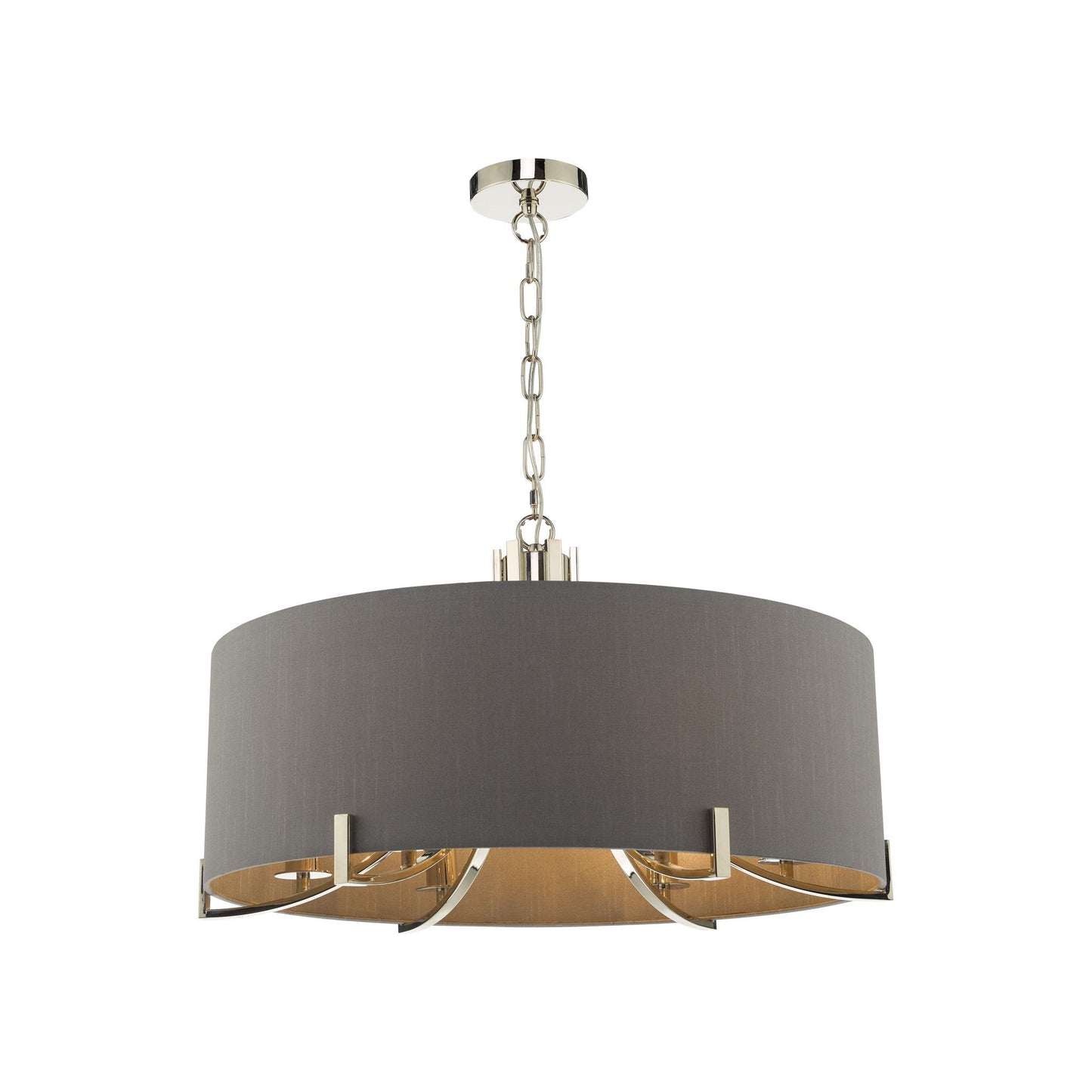 Veyron 6-Light Pendant Polished Nickel