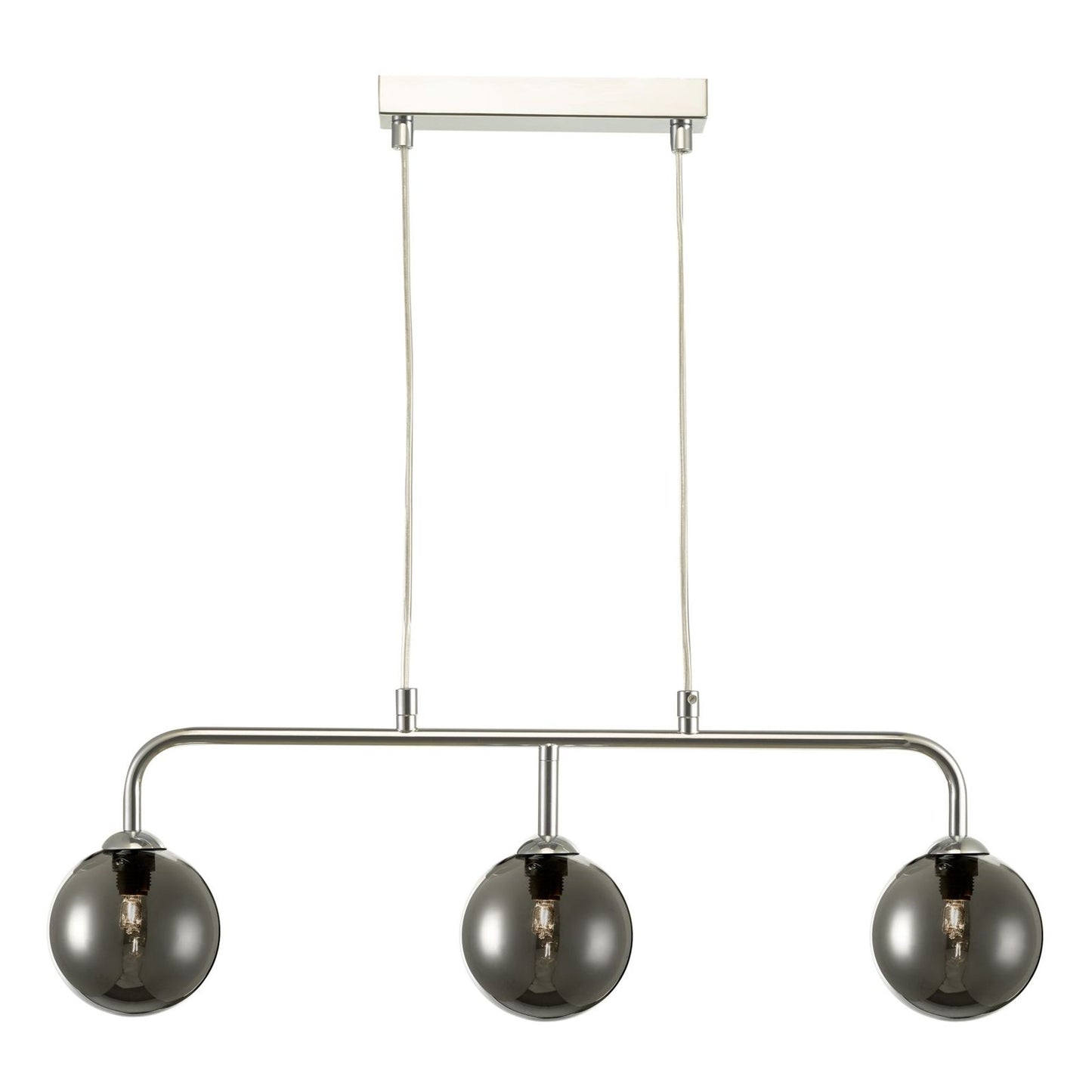 Feya 3-Light Bar Pendant Polished Chrome