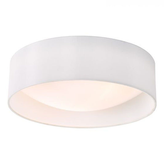 Nysa 2-Light Medium Flush Mount with Faux Silk 40cm Shade