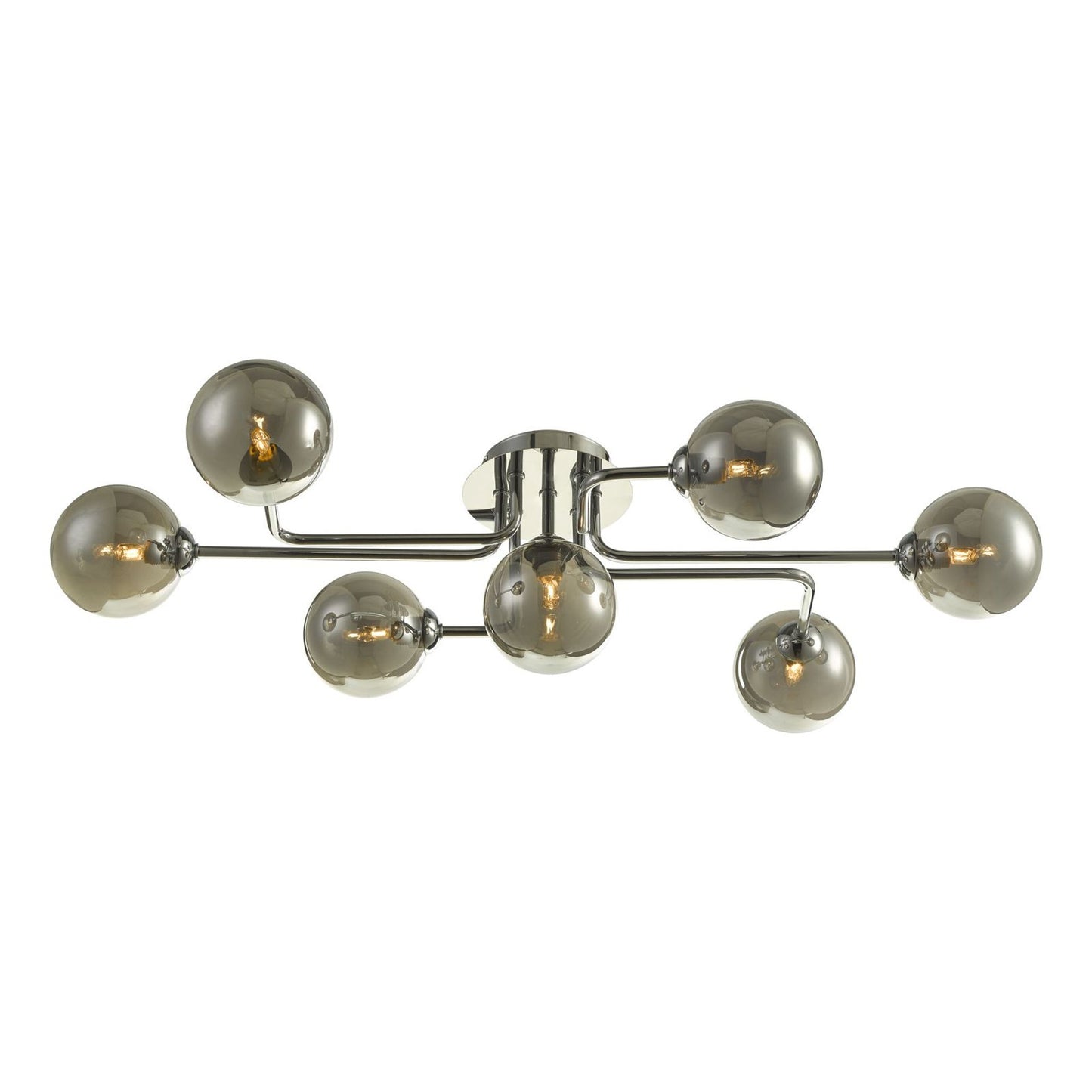 Reyna 7-Light Semi Flush Polished Chrome