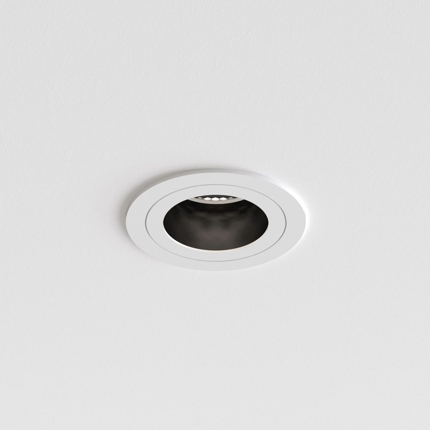 Pinhole Slimline Round Flush Fixed Fire-Rated Ceiling Light IP65