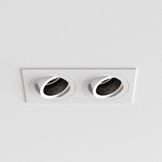 Pinhole Square Twin Adjustable Ceiling Light