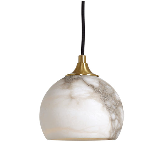 Marlena 1-Light Pendant with Natural Alabaster