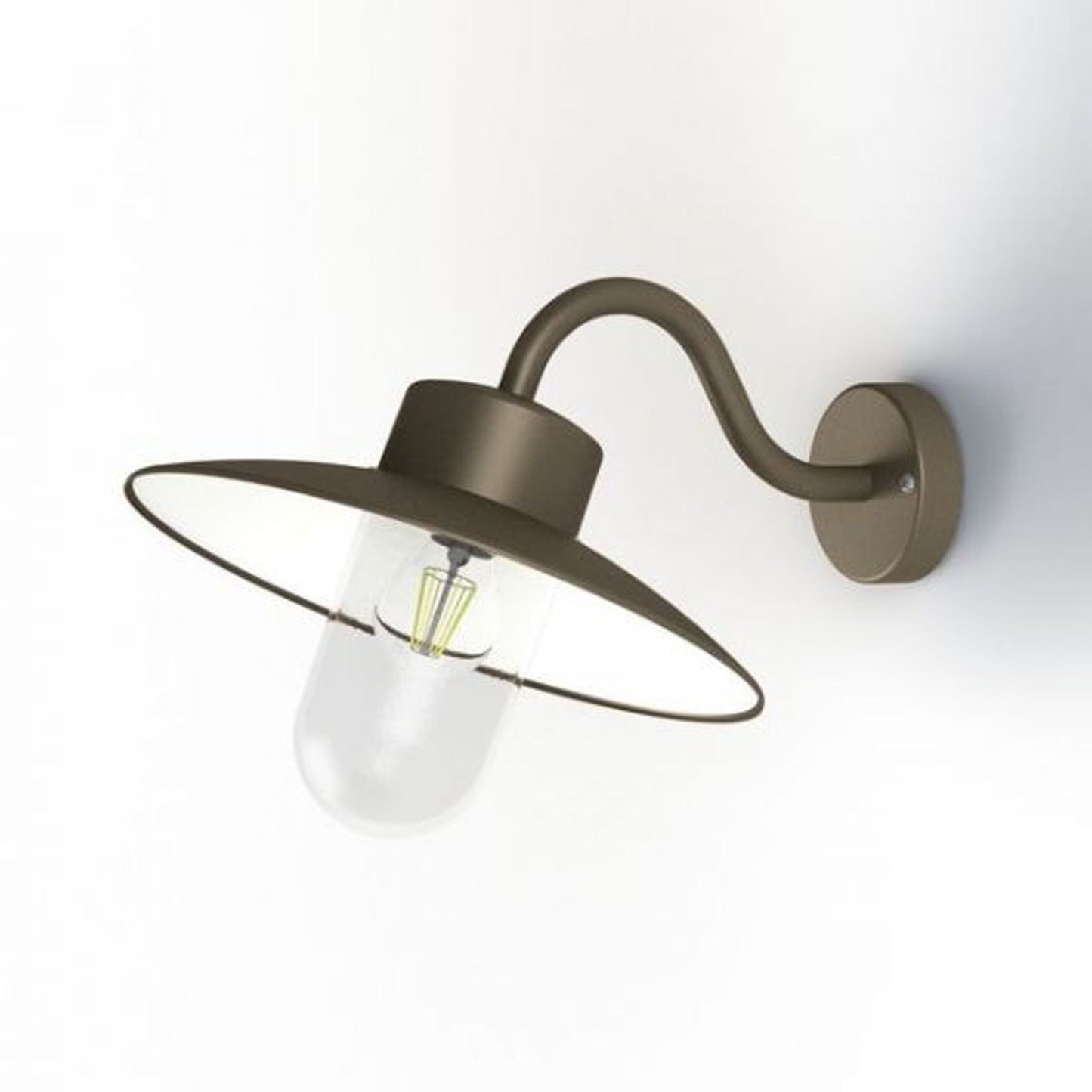 Belcour Model 1 Clear Glass Wall Light