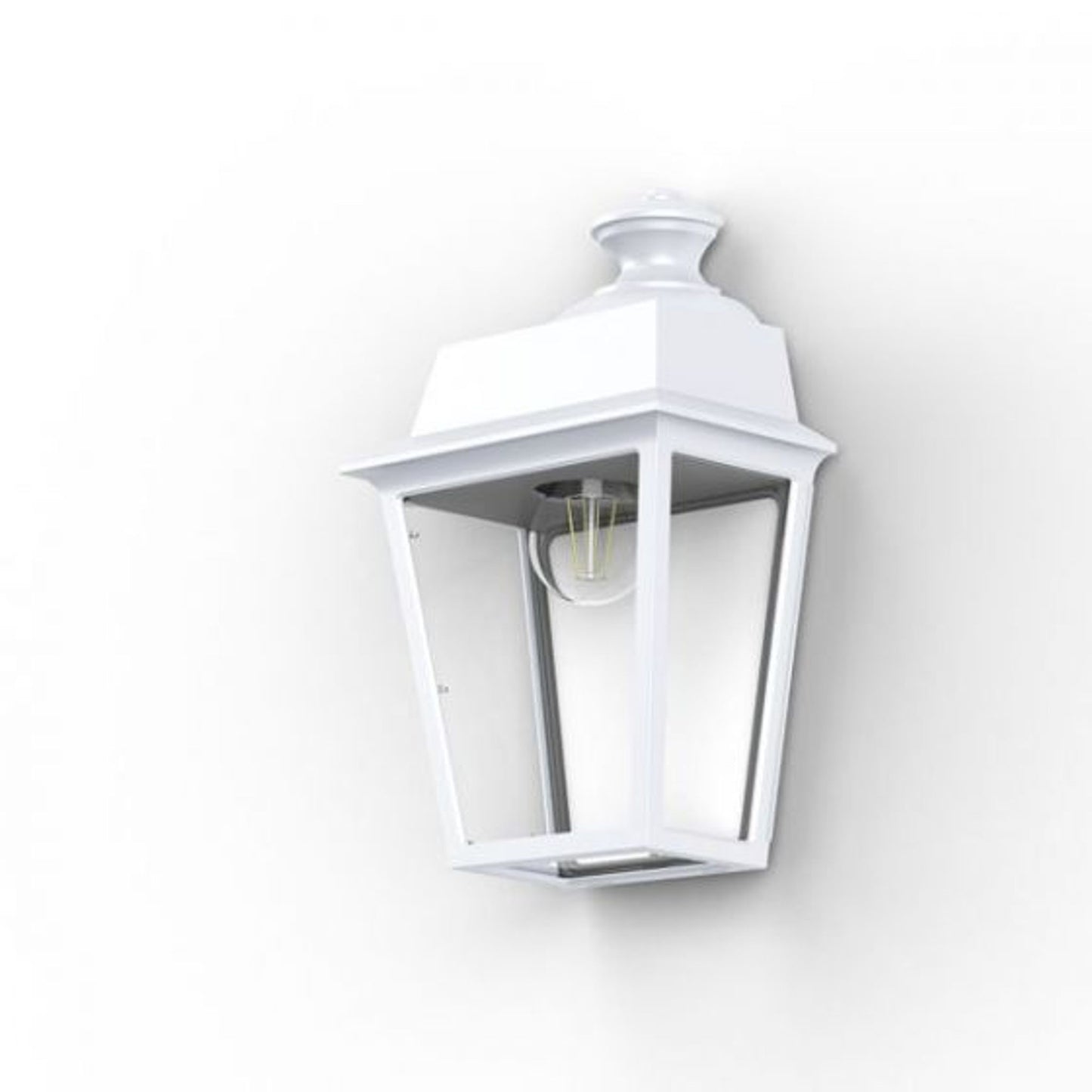 Place des Vosges 1 Evolution Clear Glass E27 Wall Light