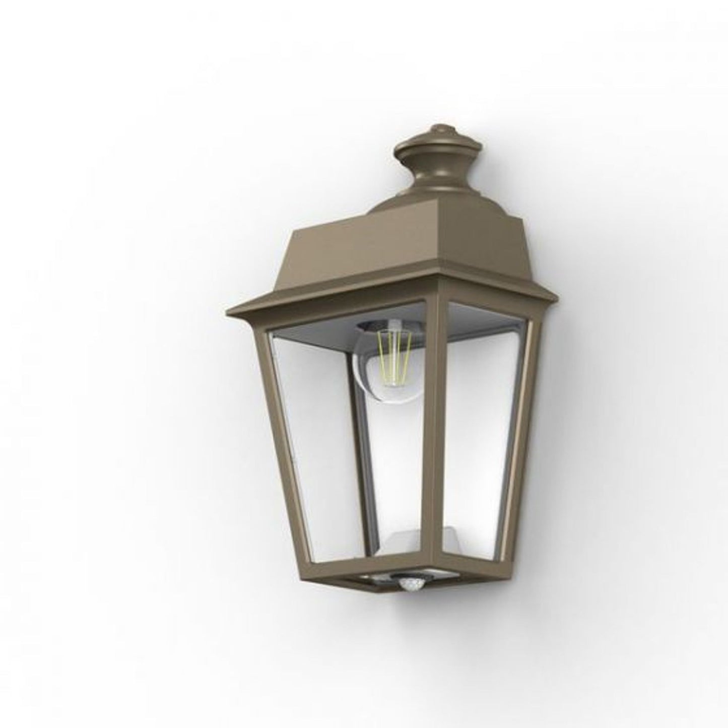 Place des Vosges 1 Evolution Model 2 Clear Glass Sensor E27 Wall Light