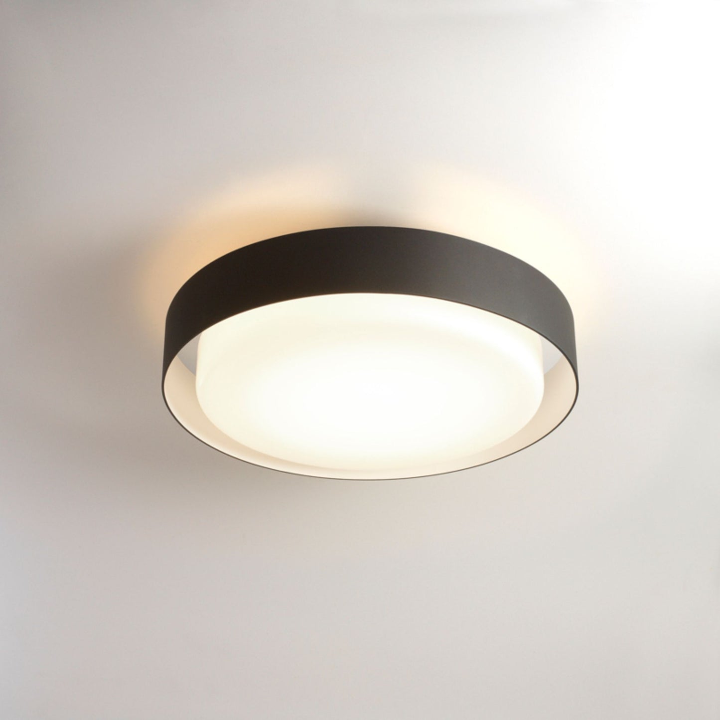 Plaff-On! 50 LED Outdoor Ceiling Light Black IP54