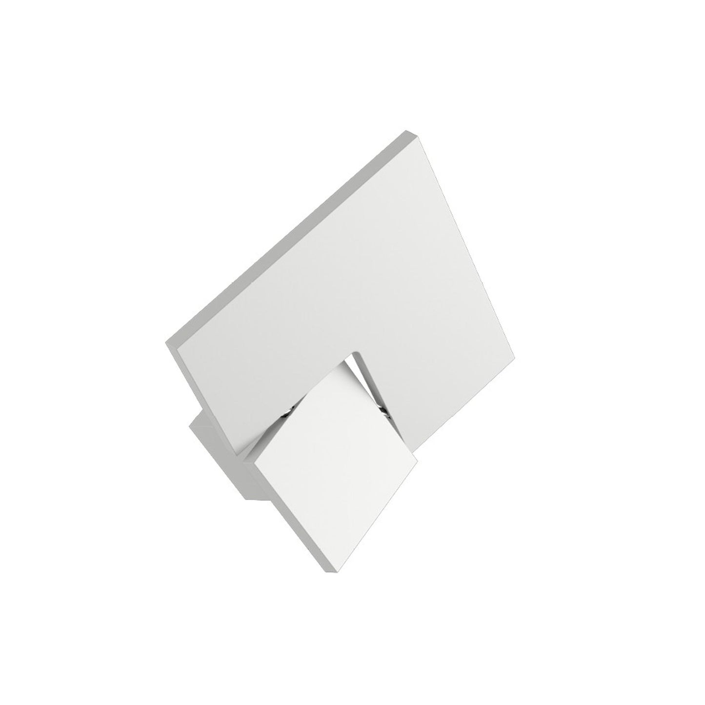 Puzzle Twist LED Wall Light Matt White