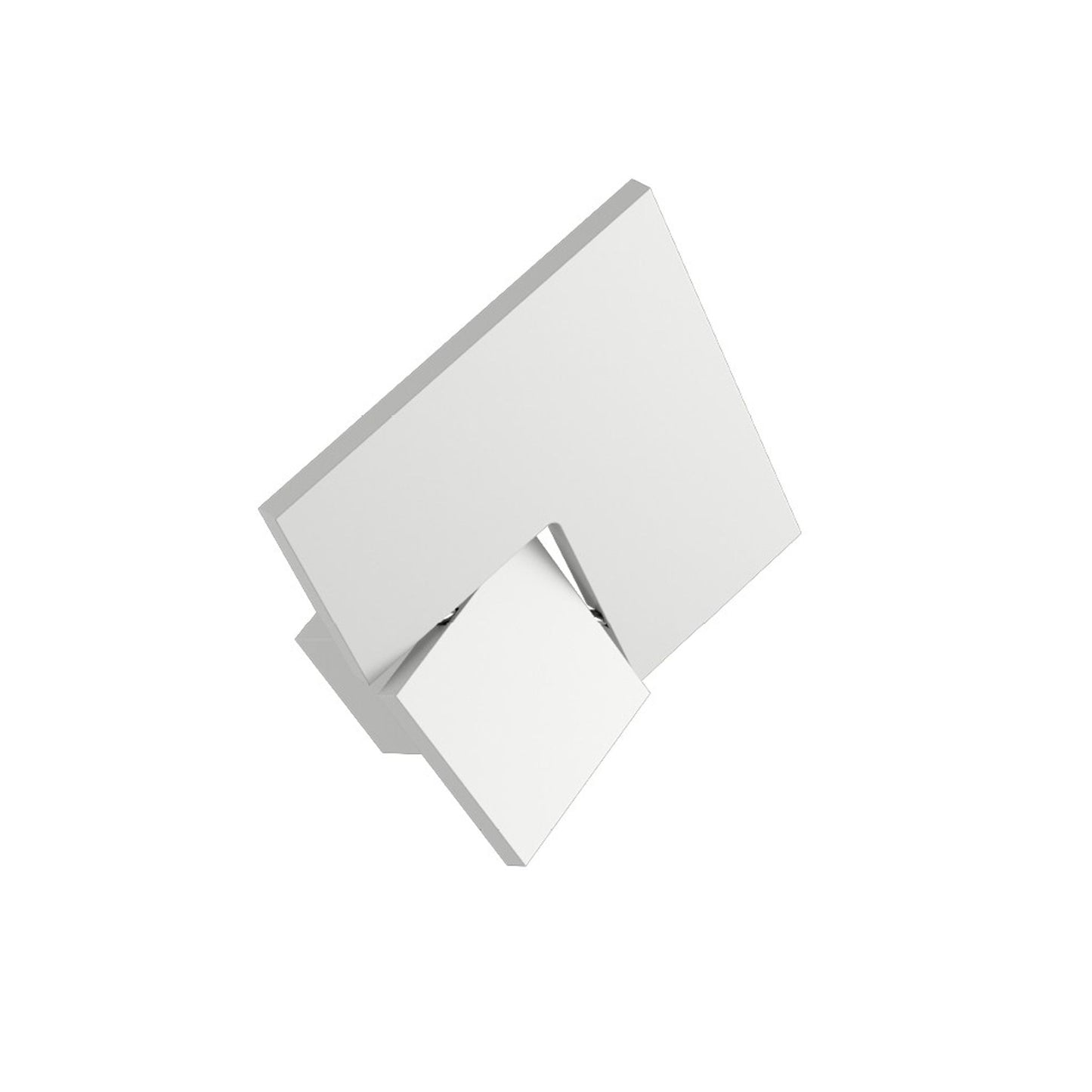 Puzzle Twist LED Wall Light Matt White