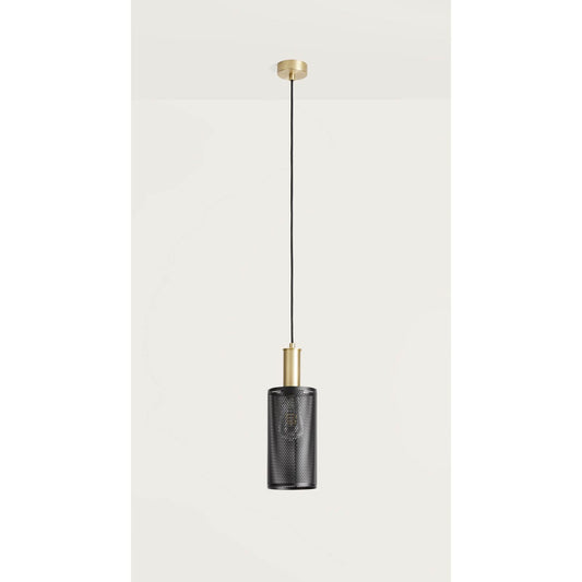 Fito Small Pendant Matt Brass with Rack