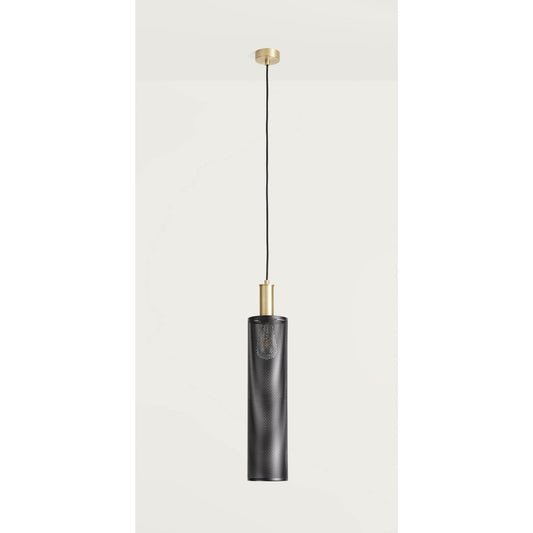 Fito Large Pendant Matt Brass with Rack