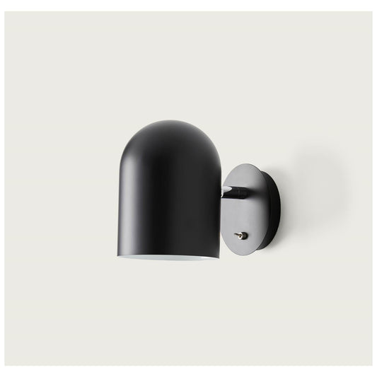 Luca Adjustable Black Metal Wall Light