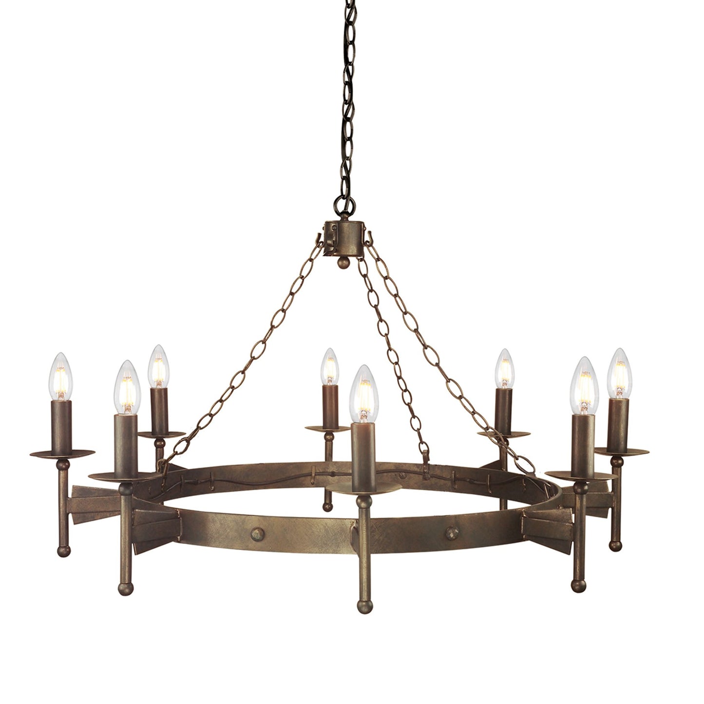 Cromwell 8-Light Chandelier Old Bronze