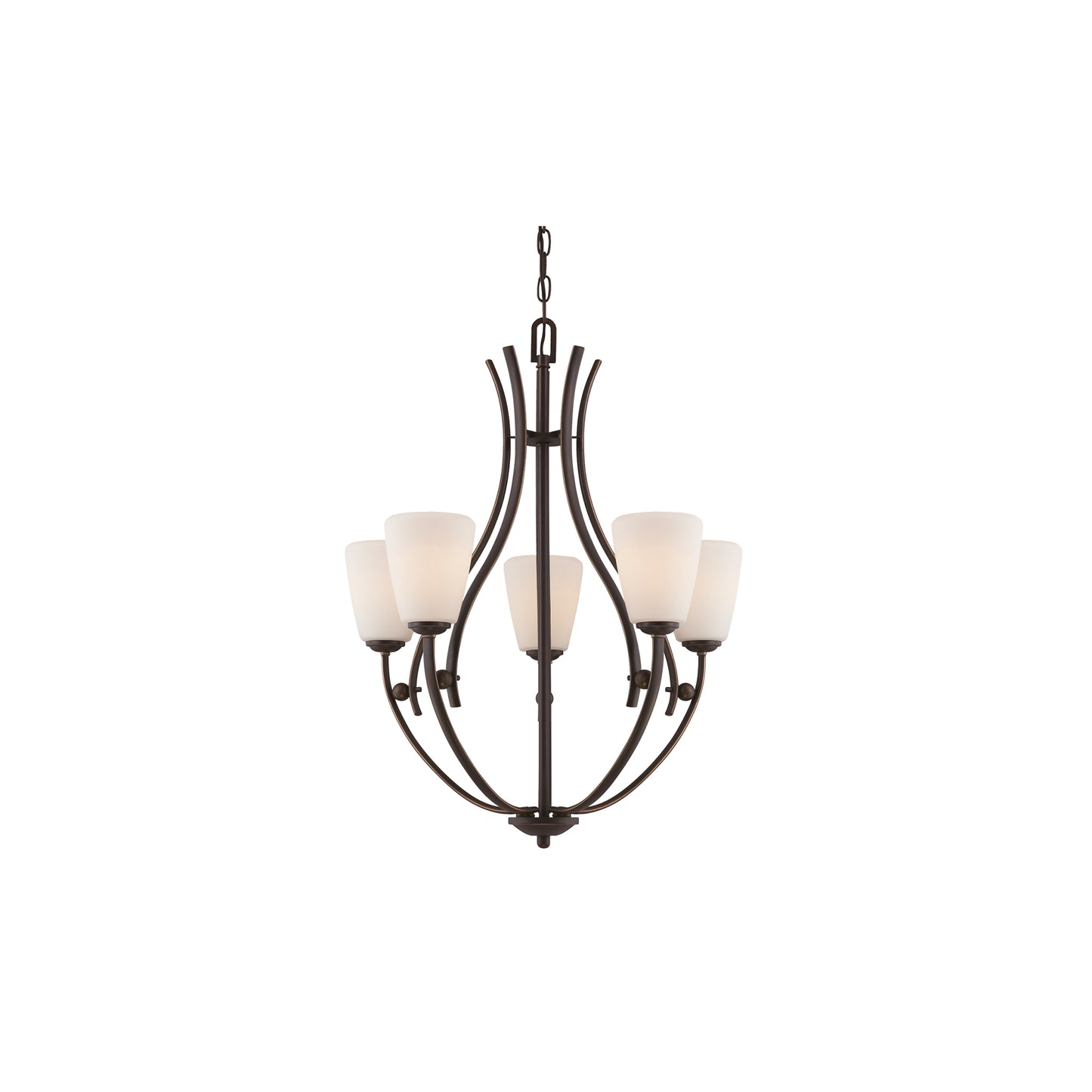 Chantilly 5-Light Chandelier Palladian Bronze