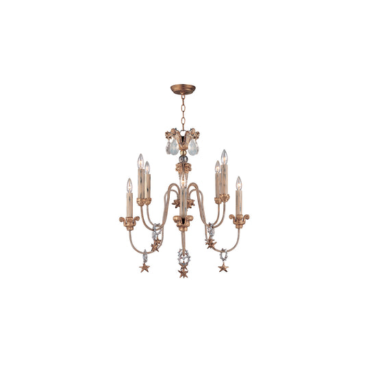 Mignon 8-Light Chandelier Gold & Silver