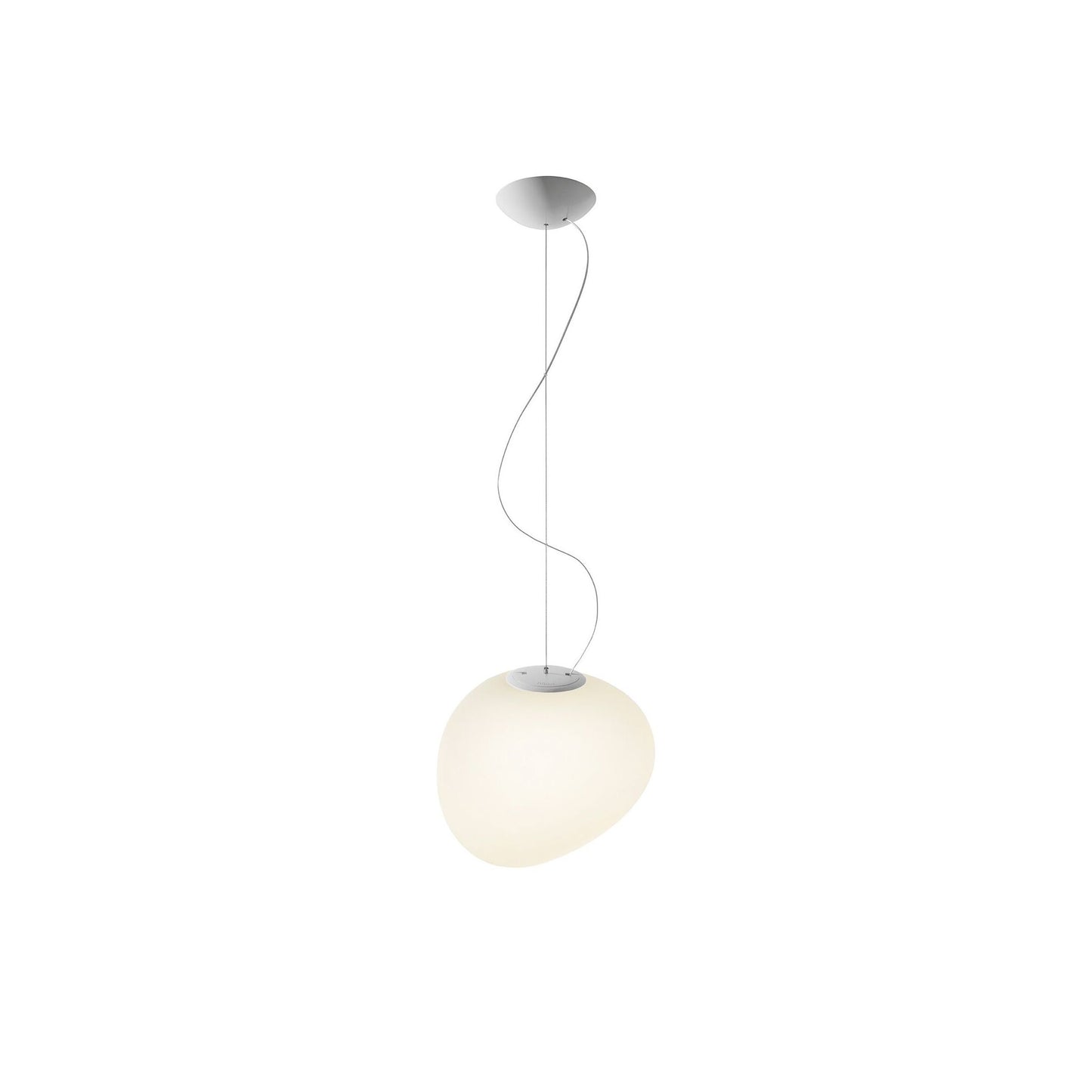 Gregg Media LED Dimmable Pendant White