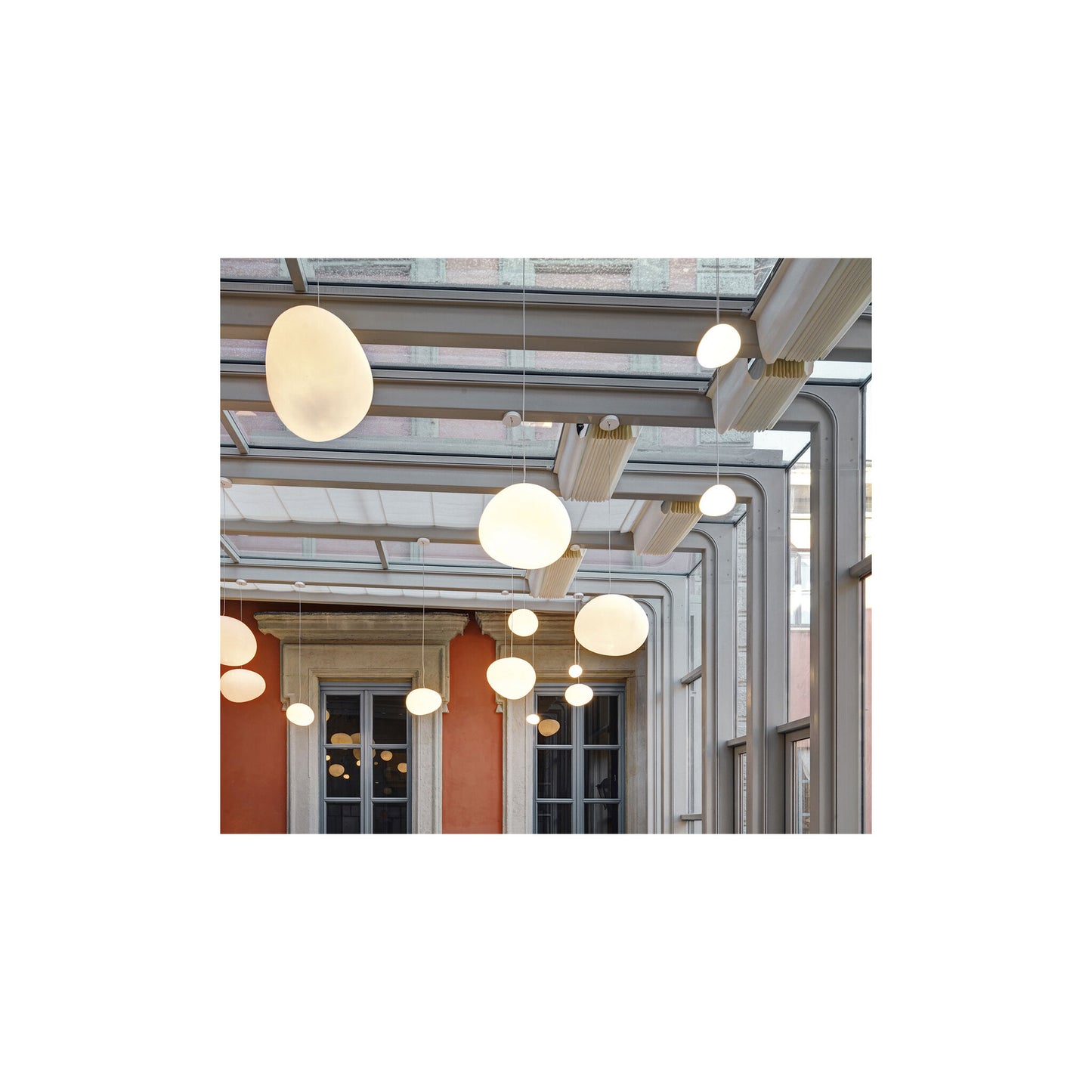 Gregg Media LED Dimmable Pendant White