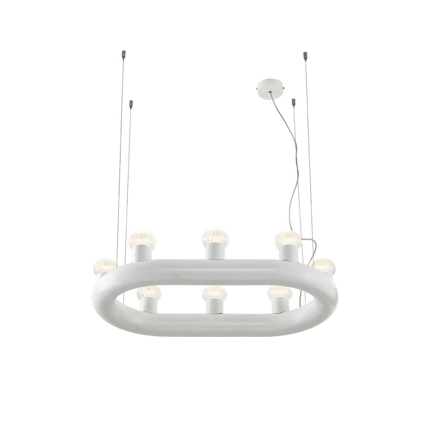 Kingdom 8-Light Oval Pendant