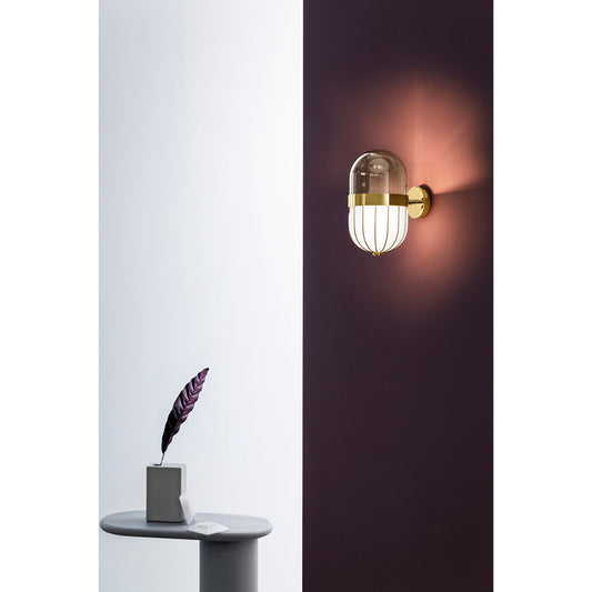 Pill A1 Wall Light Gold 24K