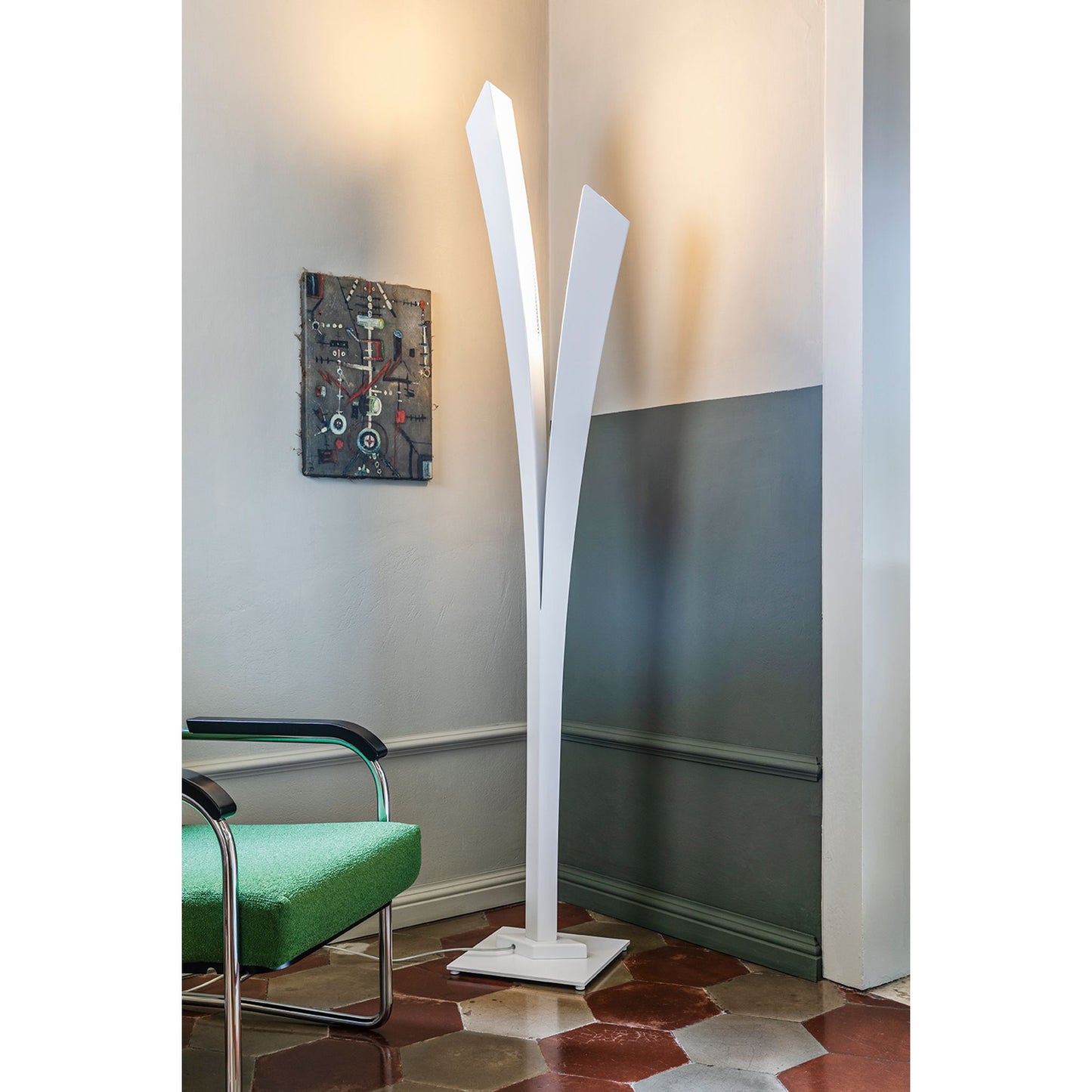 Sky Floor Lamp Matt White