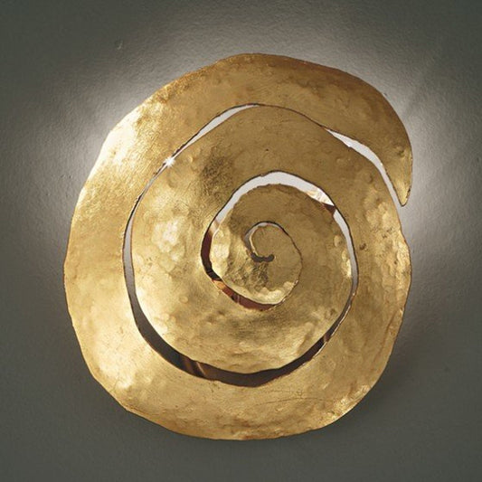 Buccia 2-Light Wall Lamp Gold Leaf