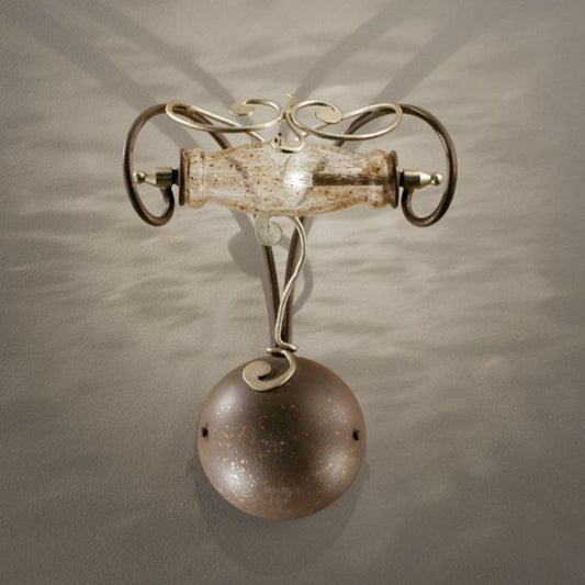 Botte Wall Light with Silver Details