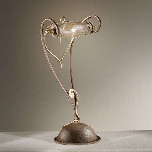 Botte Table Lamp with Silver Details