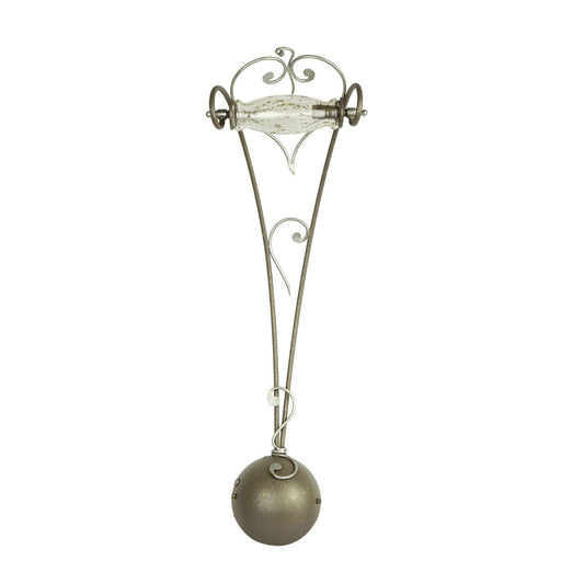 Botte Wall Light with Silver Details