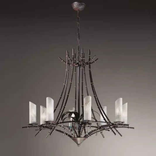 Bamboo 8-Light Chandelier