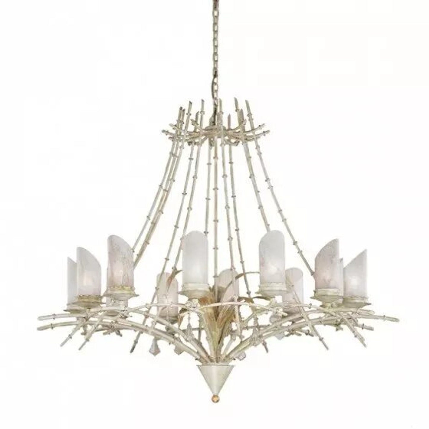 Bamboo 12-Light Chandelier