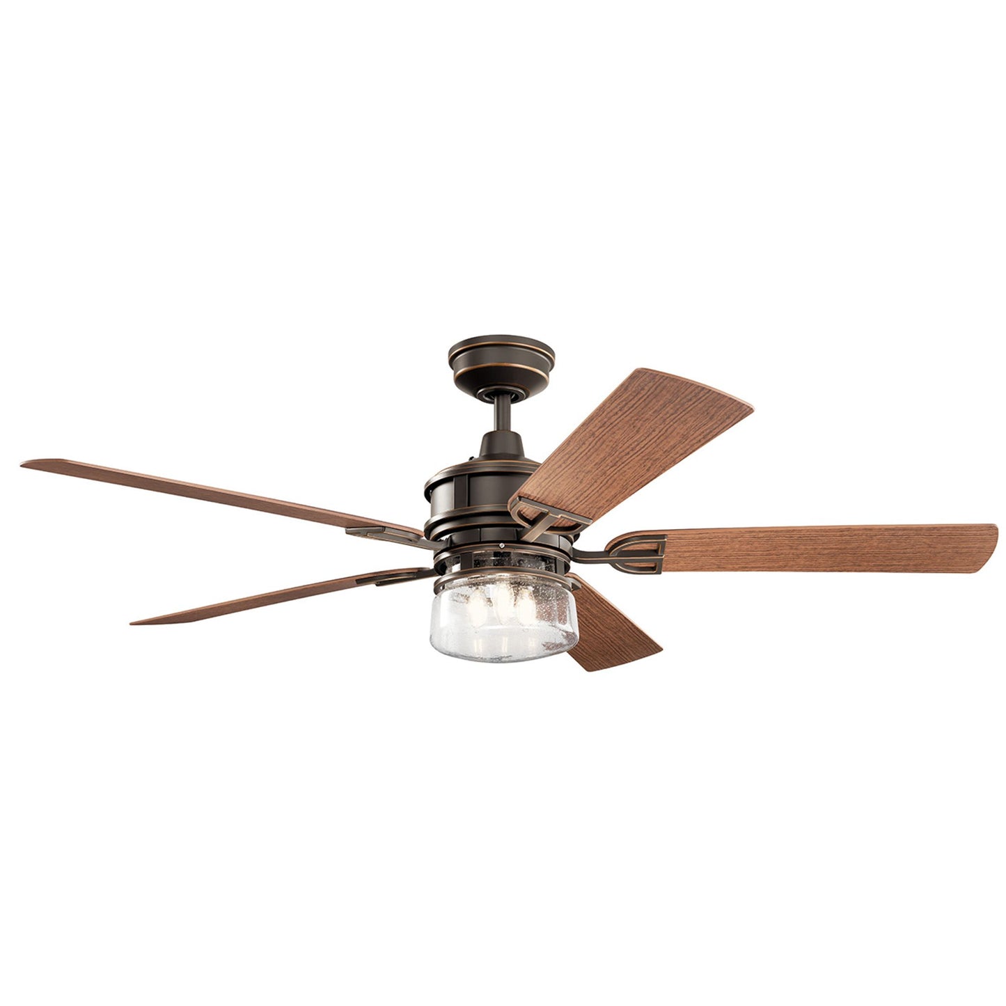 Lyndon Patio Ceiling Fan & Light Olde Bronze