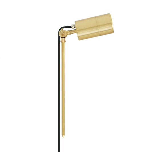 Yara Outdoor Spot Light Natural Brass