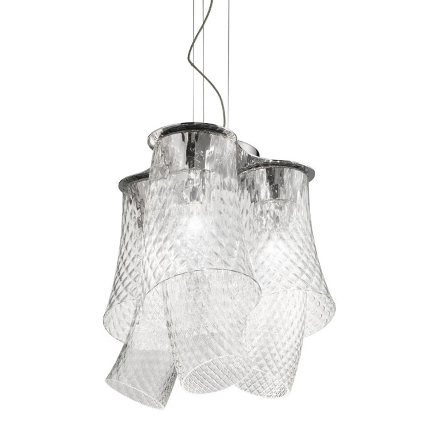 Assiba SP 6 3-Light Pendant Chrome