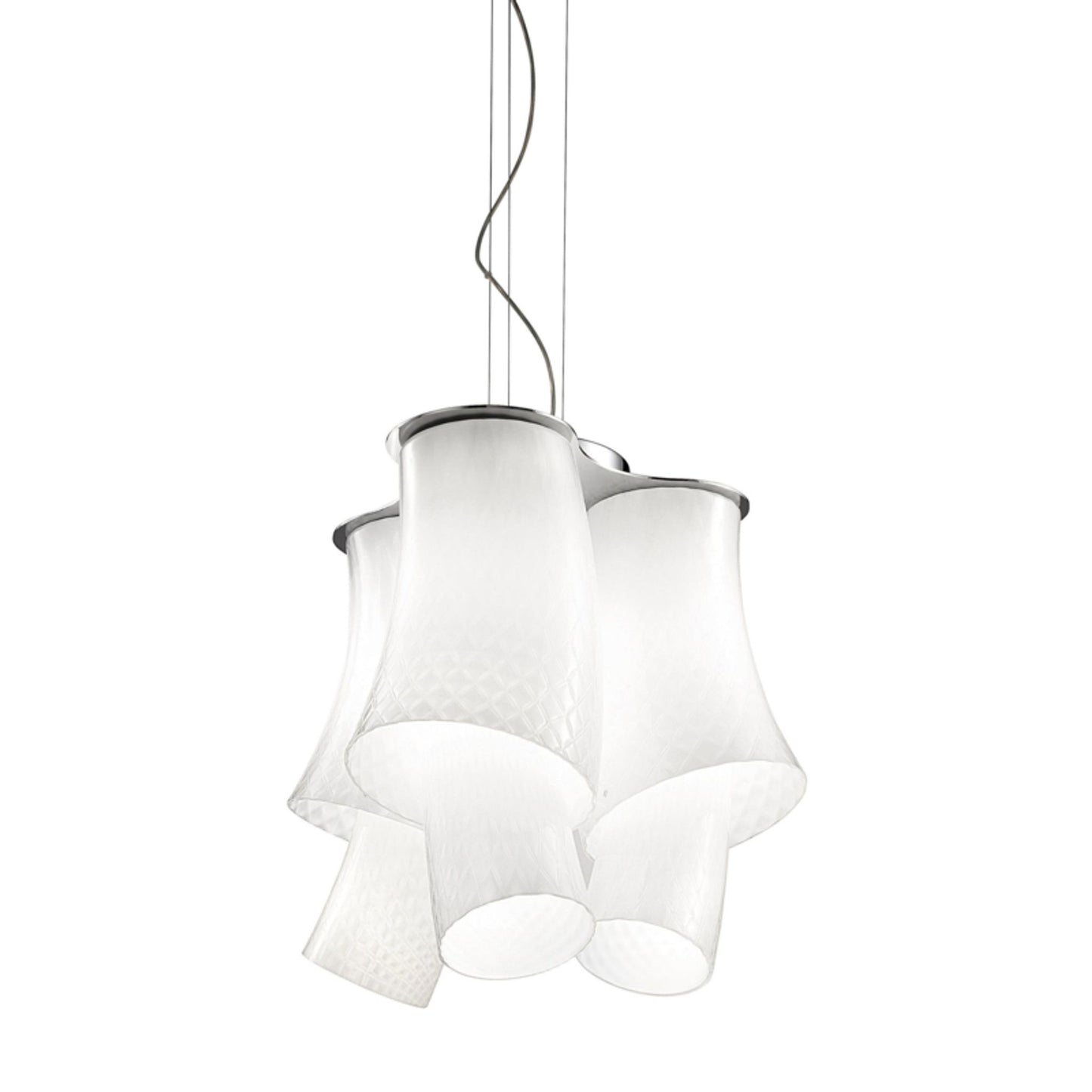 Assiba SP 6 3-Light Pendant Chrome