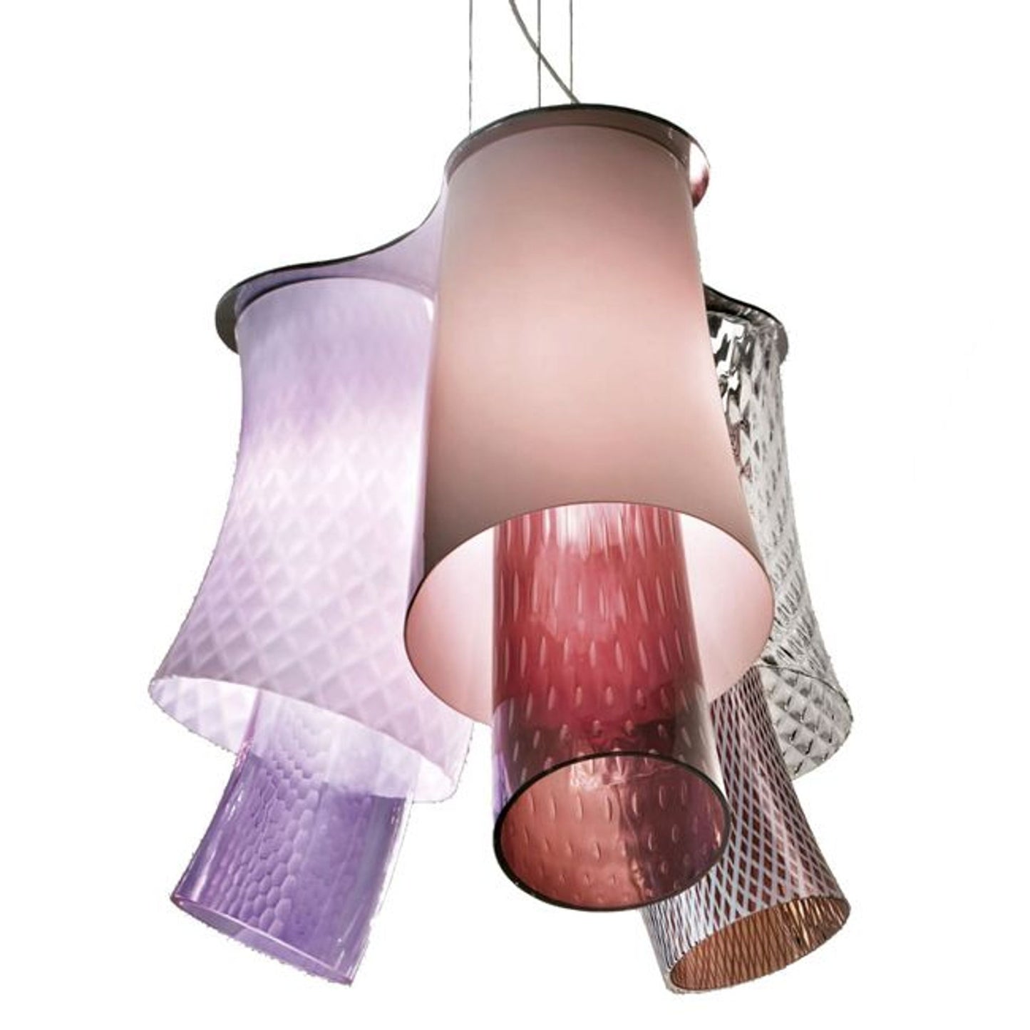 Assiba SP 6 3-Light Pendant Chrome