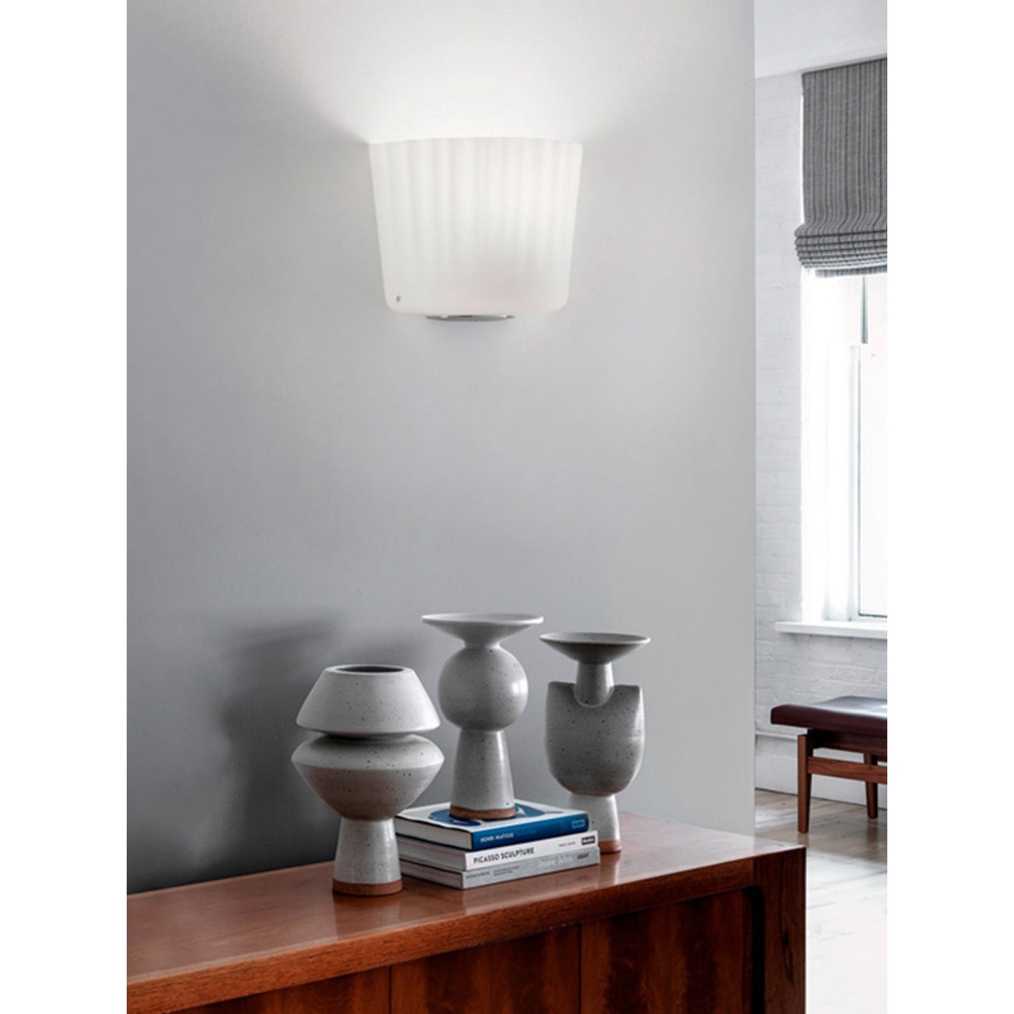 Cloth AP G Wall Light Chrome