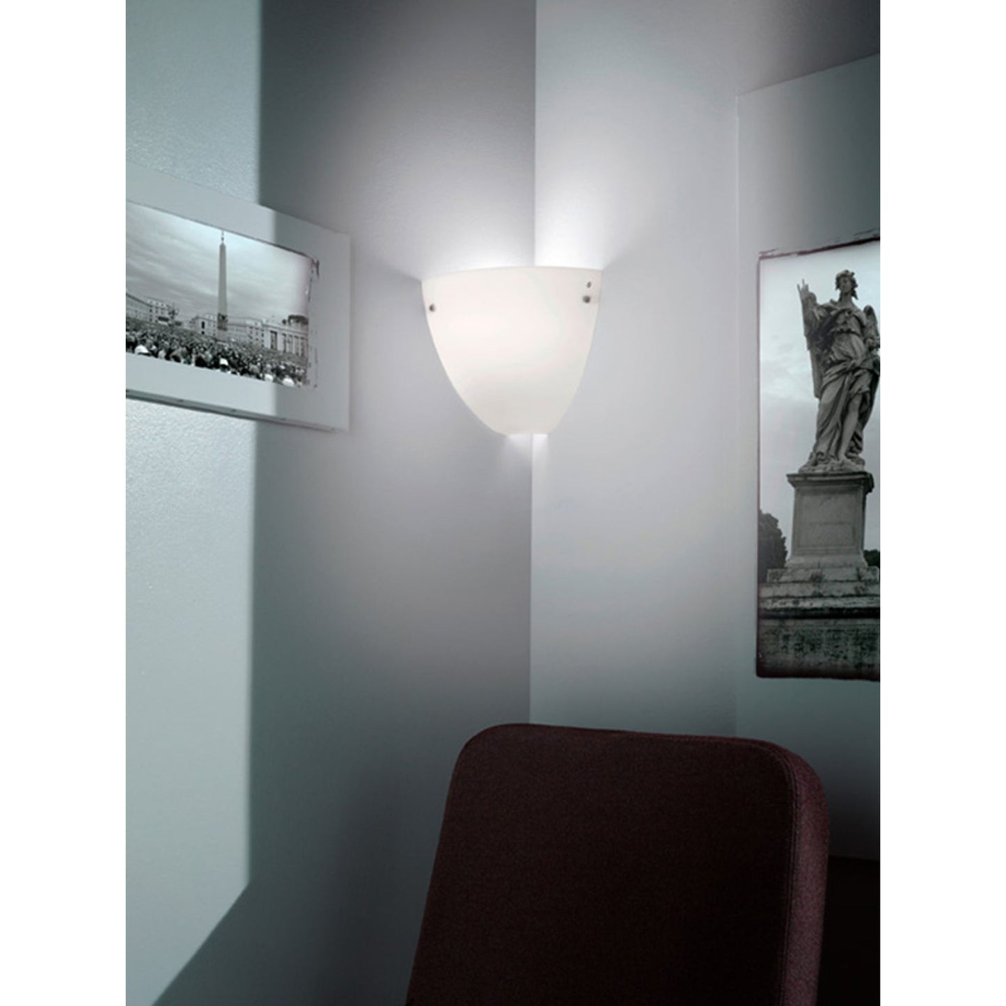 Corner AP Glossy Wall Light