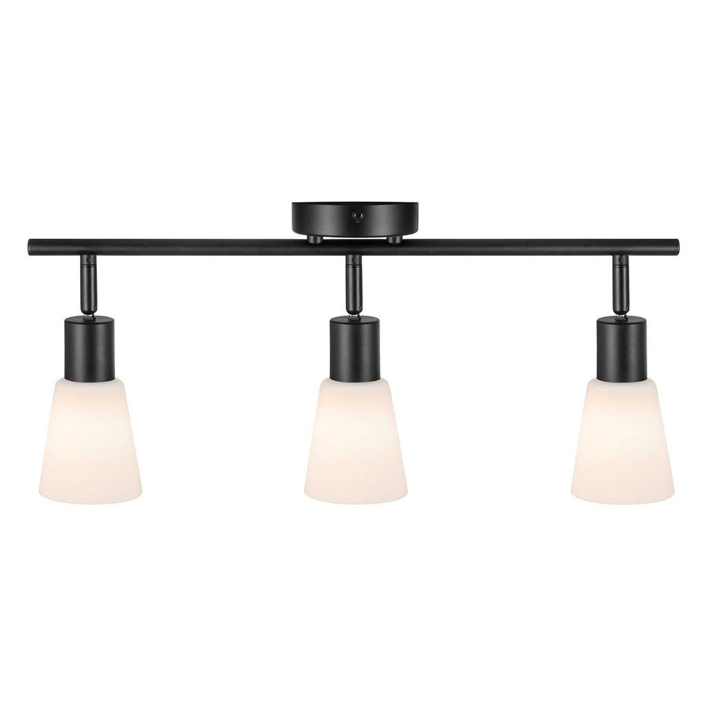 Cole 3-Rail Ceiling Light Black