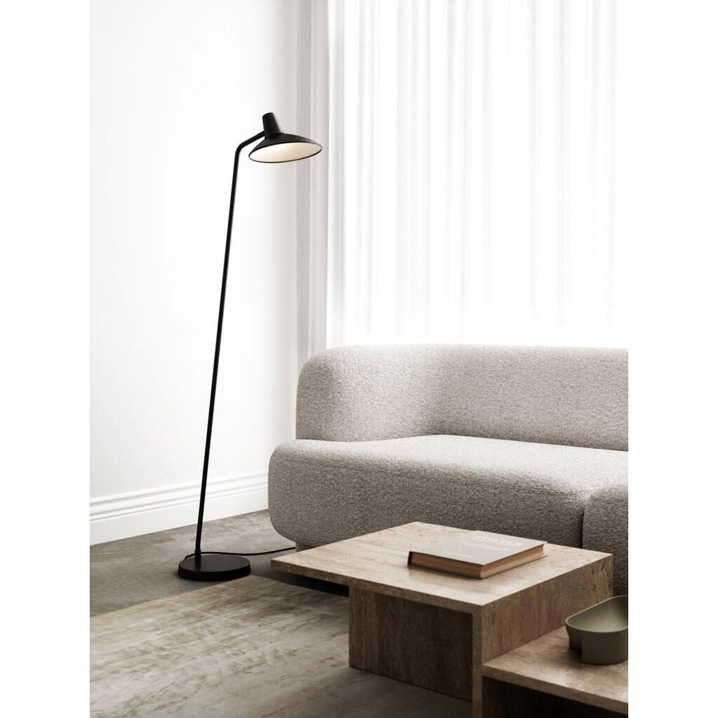 Darci Floor Lamp Black