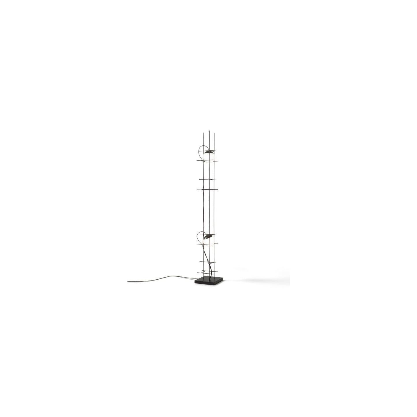 Plot Frame PT 2 LED Floor Lamp Black