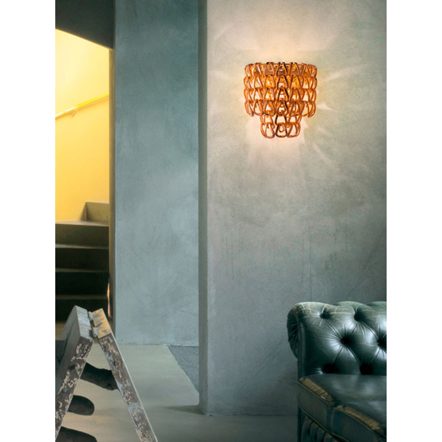 Minigiogali AP Brass Wall Light