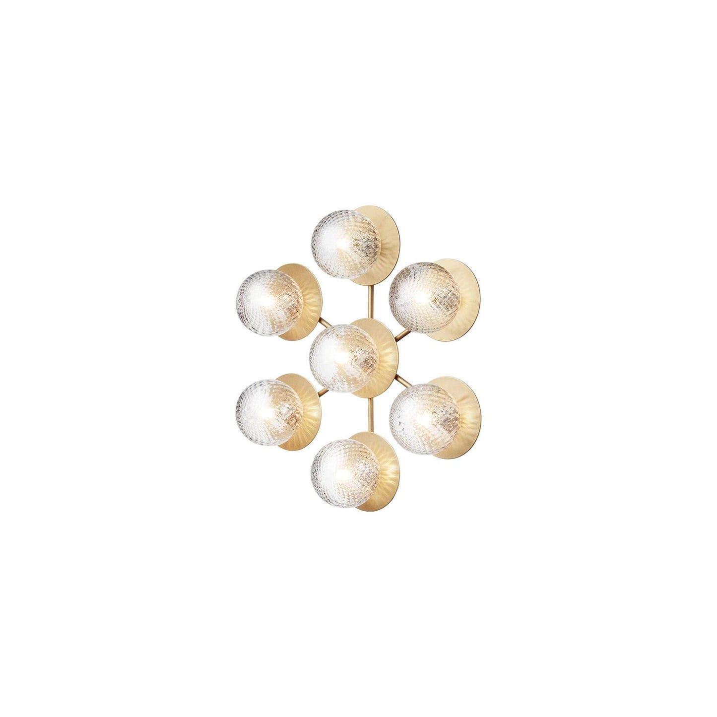 Liila Star Ceiling or Wall Light Nordic Gold