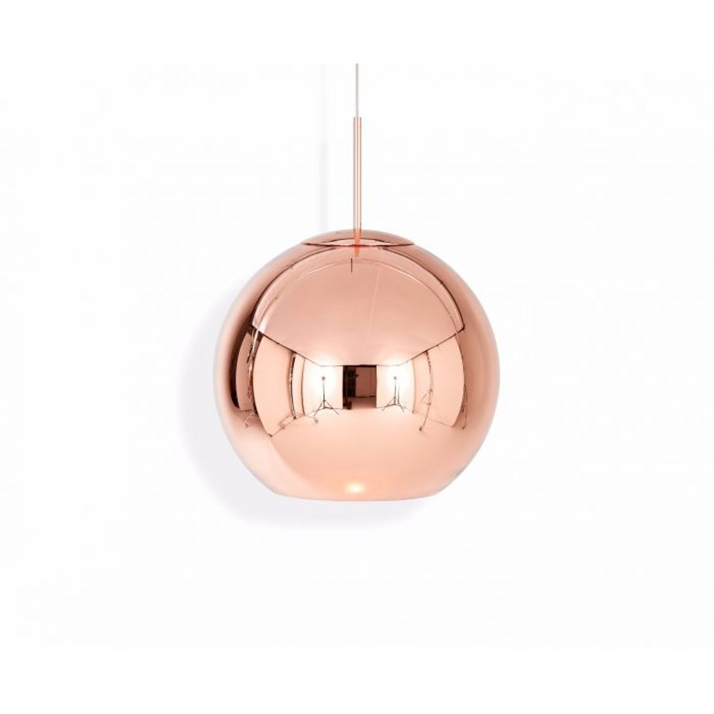 Copper 45cm Round Pendant