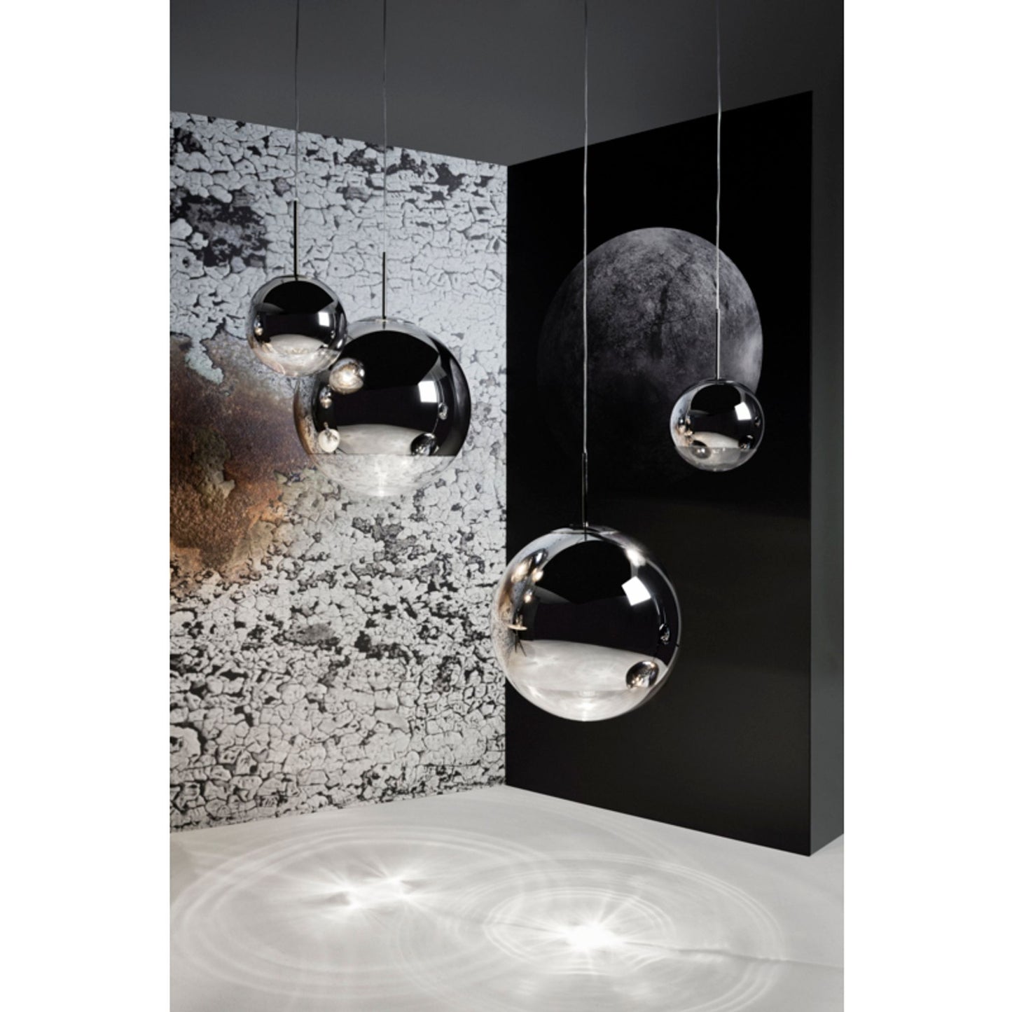 Mirror Ball 40cm LED Pendant