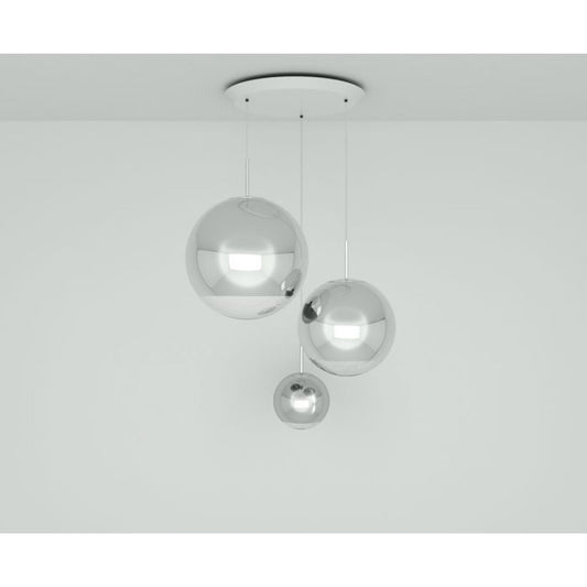 Mirror Ball Range Round LED Pendant