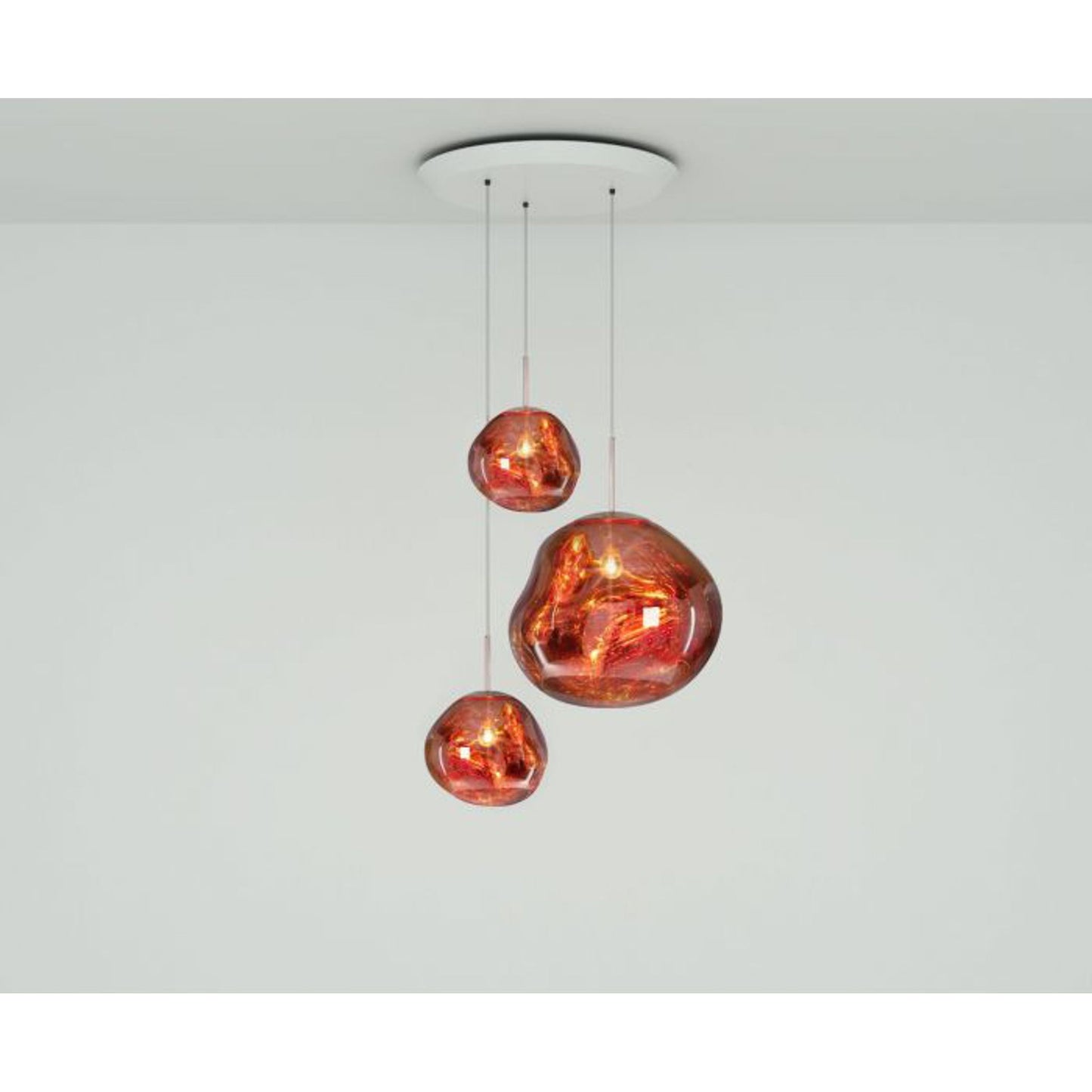 Melt Trio Round LED Pendant