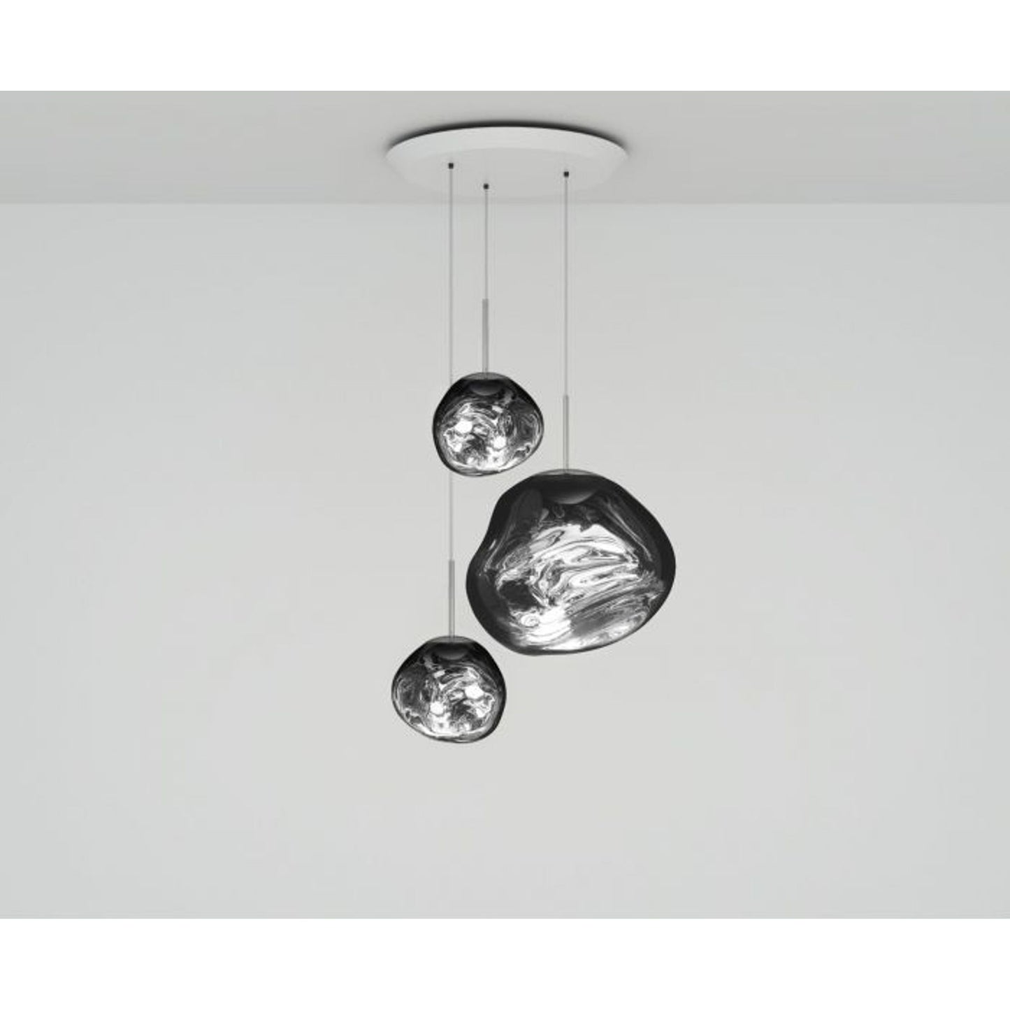 Melt Trio Round LED Pendant