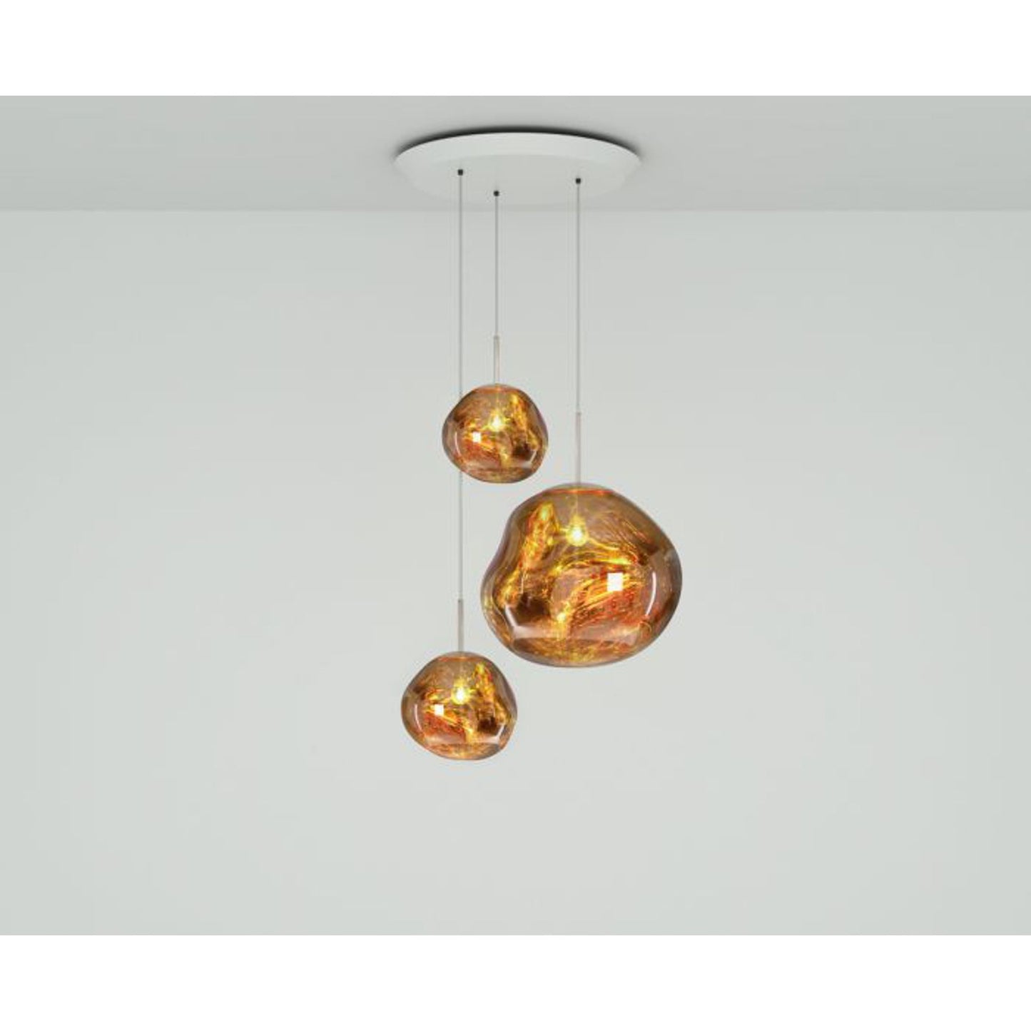 Melt Trio Round LED Pendant