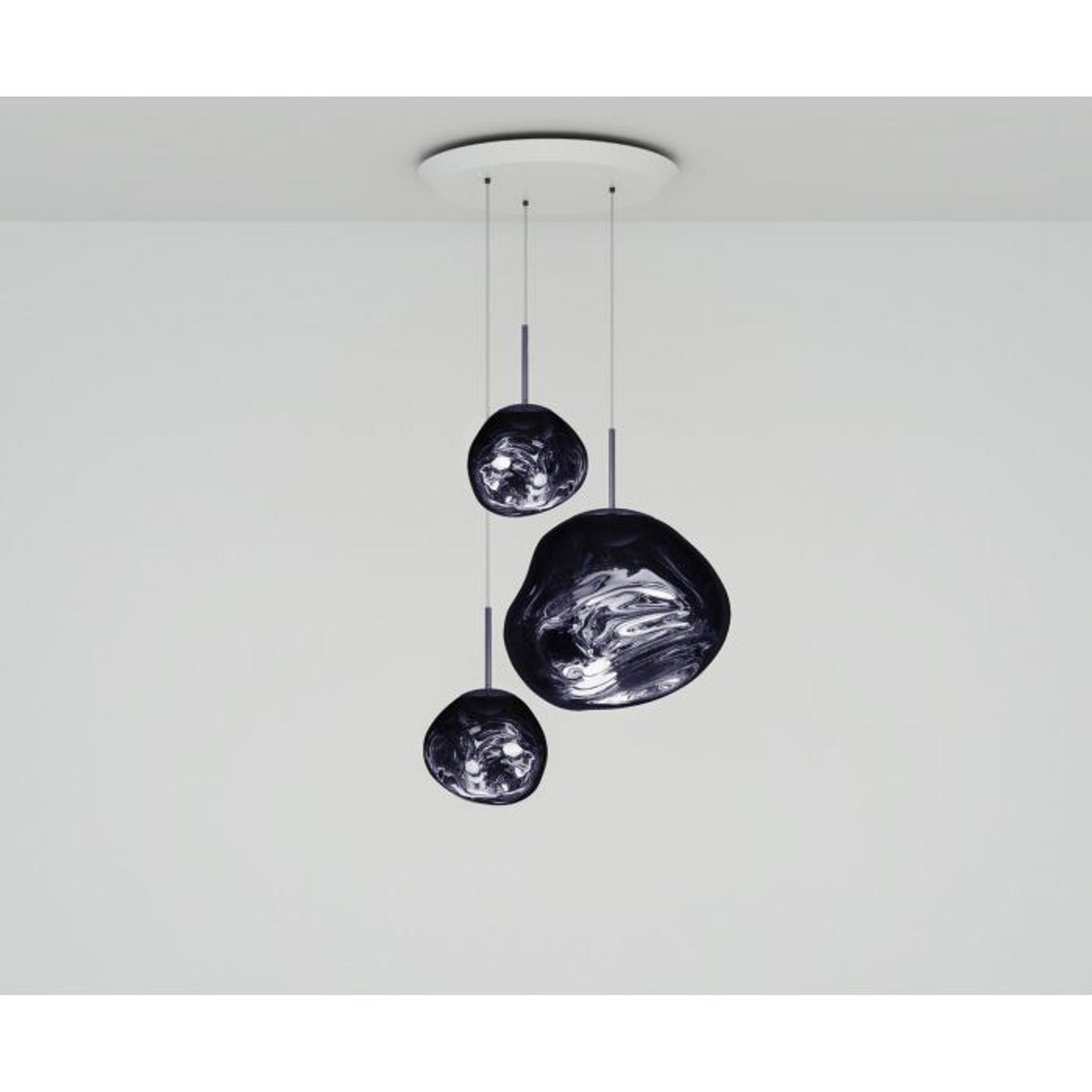 Melt Trio Round LED Pendant