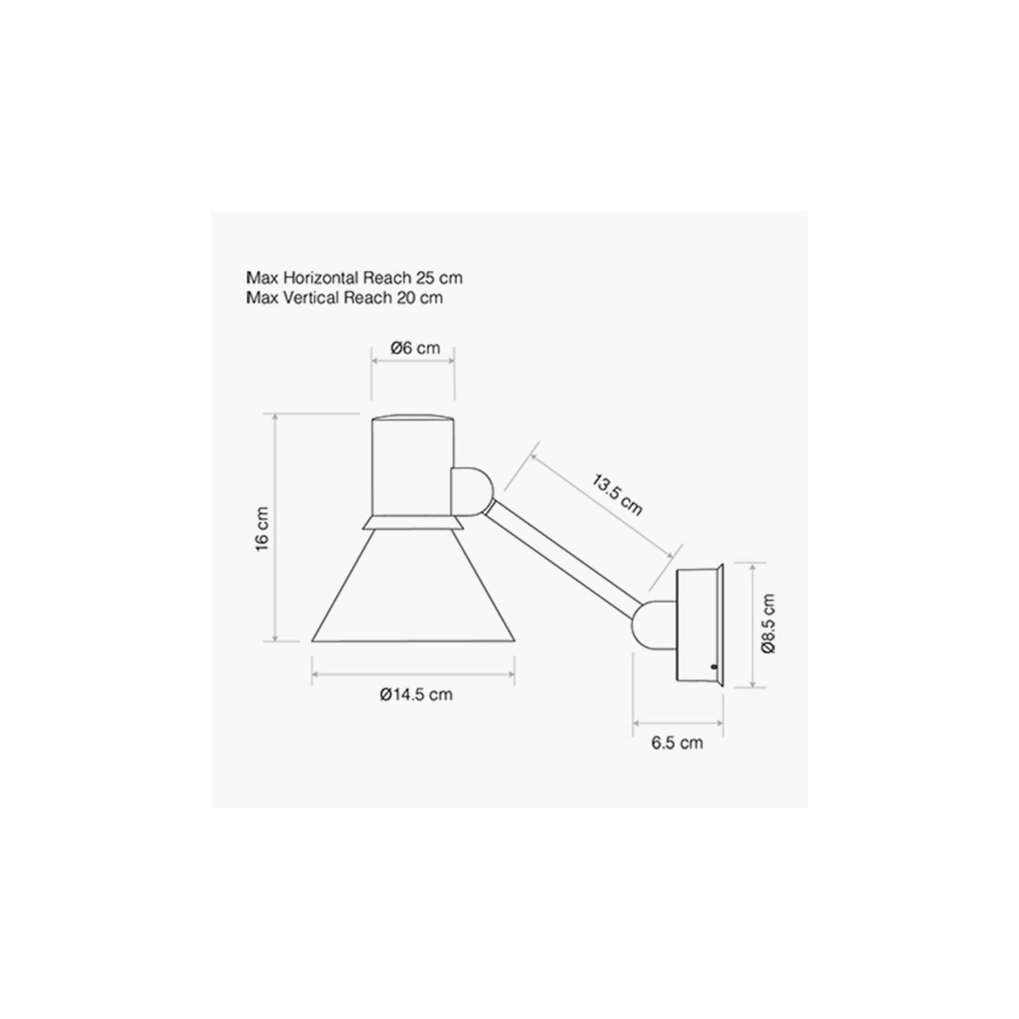 Type 80 W2 Plug & Cable Wall Light